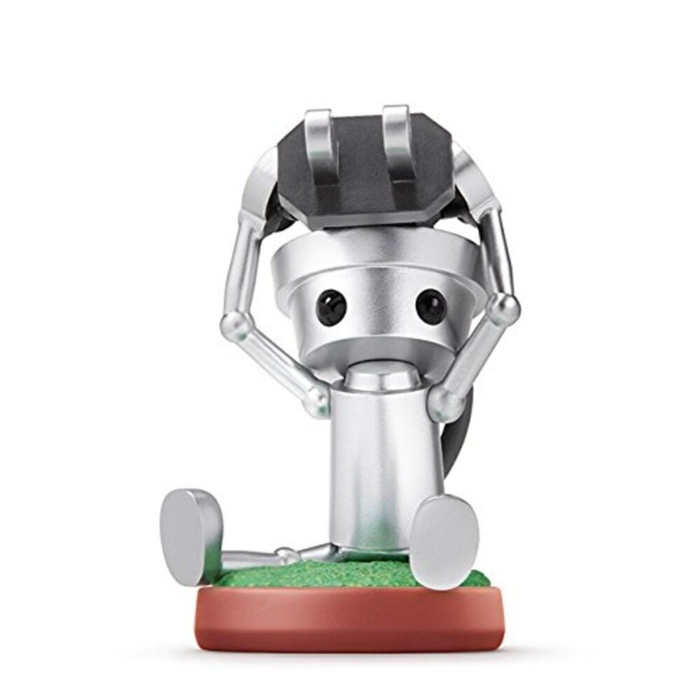 Chibi-Robo amiibo Nintendo Figure Silver Robot NFC Wii U 3DS Switch Loose